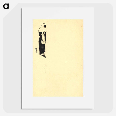 アートポスター-Silhouette of a Nurse
 - 国立医学図書館 Poster.