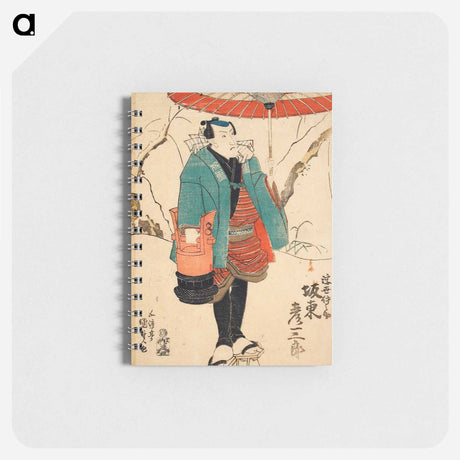 アートメモ帳-The Actor Bandō Hikosaburō as Ukiyo Inosuke in “Sekai ha Taira ume no kaomise”
 - 歌川 国貞 Memo.