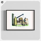 アートポスター-The Steam Crane
 - 大英図書館 Poster.