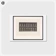 アートポストカード-Naked Man Walking
 - エドワード マイブリッジ Postcard.