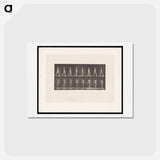 アートポストカード-Naked Man Walking
 - エドワード マイブリッジ Postcard.