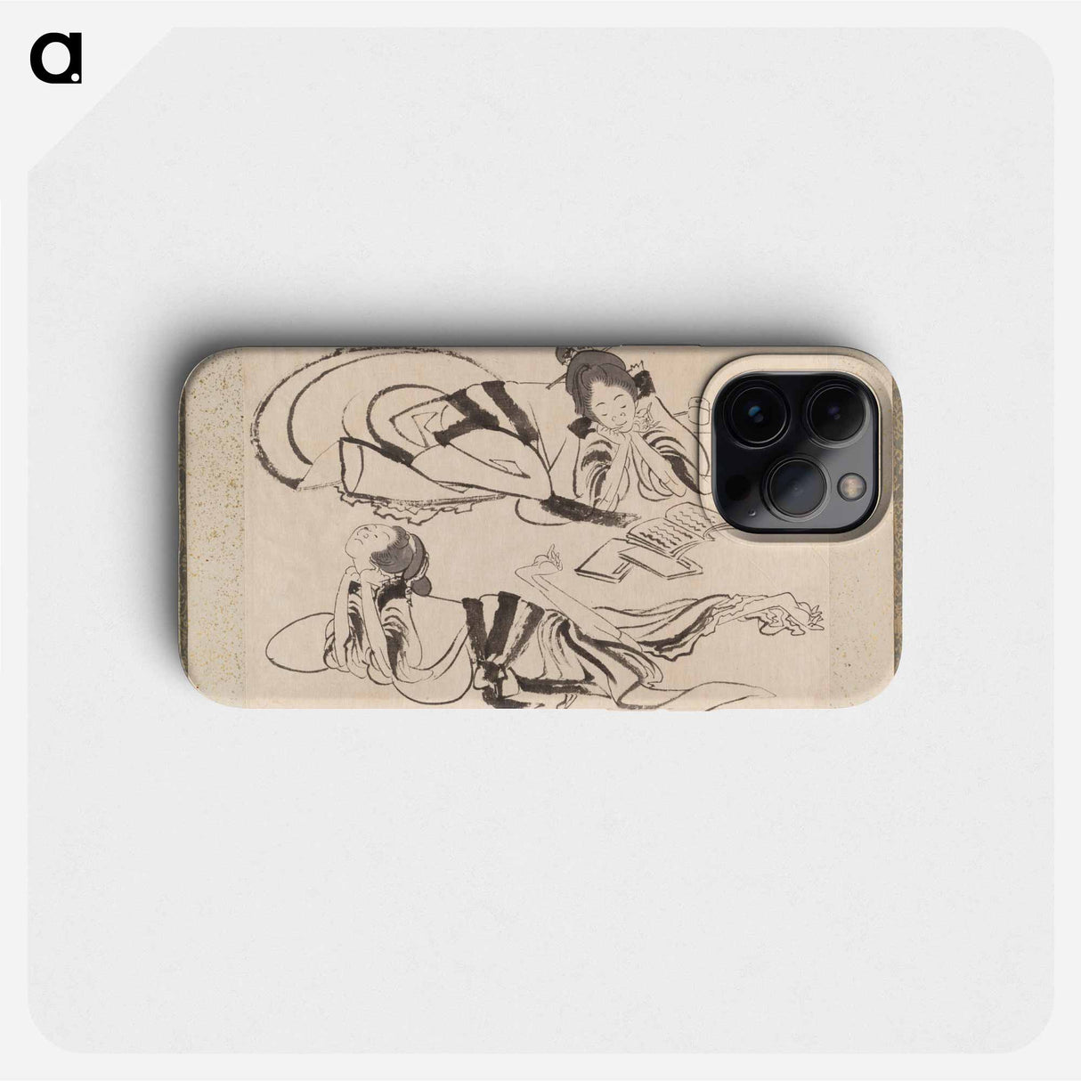 Hokusai's Album of Sketches - Katsushika Hokusai Phone Case.