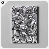 アートパネル-Military Surgeon Treating a Battle Wound
 - 国立医学図書館 Canvas.