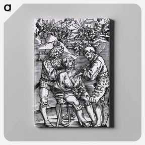 アートパネル-Military Surgeon Treating a Battle Wound
 - 国立医学図書館 Canvas.