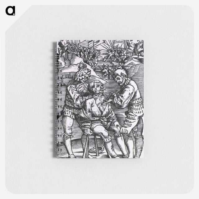 アートメモ帳-Military Surgeon Treating a Battle Wound
 - 国立医学図書館 Memo.