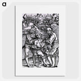 アートポスター-Military Surgeon Treating a Battle Wound
 - 国立医学図書館 Poster.