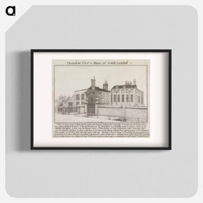 アートポスター-Tradescant's House at South Lambeth
 - イェール大学アートギャラリー Poster.