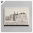 アートパネル-Tradescant's House at South Lambeth
 - イェール大学アートギャラリー Canvas.