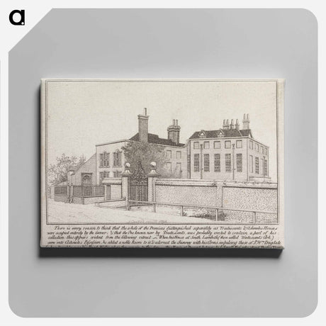 アートパネル-Tradescant's House at South Lambeth
 - イェール大学アートギャラリー Canvas.