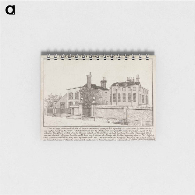 アートメモ帳-Tradescant's House at South Lambeth
 - イェール大学アートギャラリー Memo.