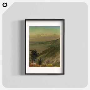 アートポスター-Wasatch Mountains - アルバート ビアスタット Poster.