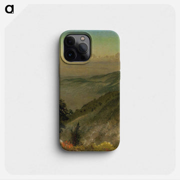Wasatch Mountains - アルバート ビアスタット Phone Case.