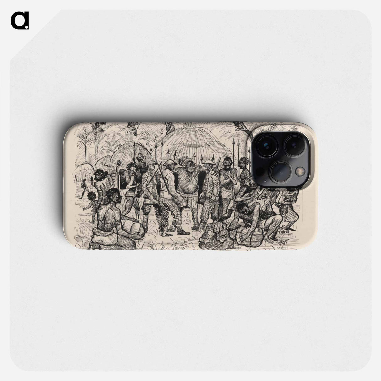 Stories in wilderness - 8 - アーノルド ピーター ワイズ クビンチャン Phone Case.