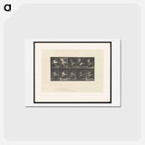 アートポストカード-Stork in Motion
 - エドワード マイブリッジ Postcard.
