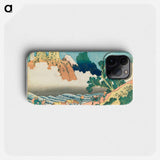 Back View of Fuji from the Minobu River - 葛飾 北斎 Phone Case.