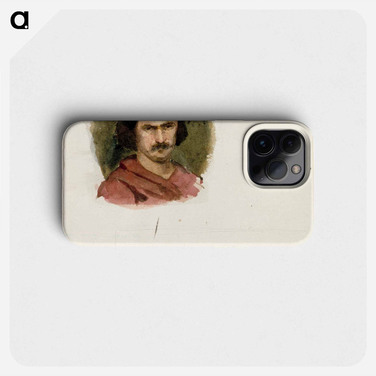 Italialainen mies, tutkielma - アルバート エーデルフェルト Phone Case.