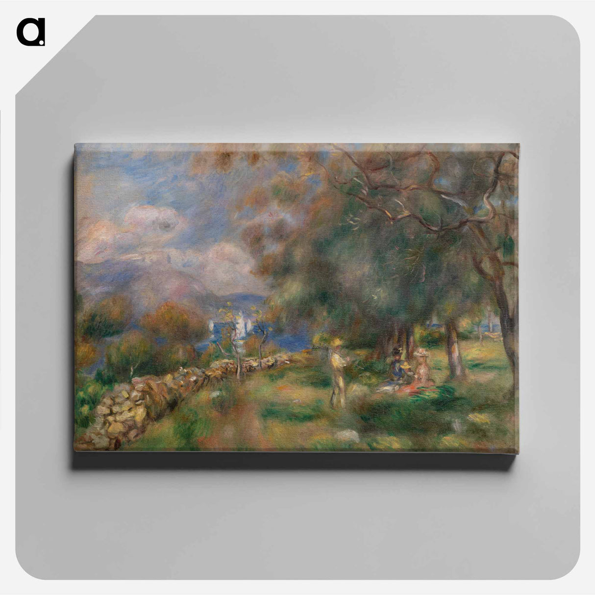 アートパネル-Peninsula of Saint-Jean
 - バーンズ・コレクション Canvas.