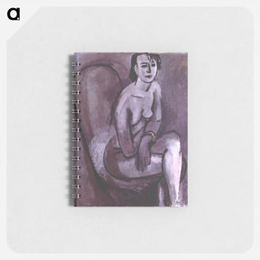 アートメモ帳-Gray Nude with Bracelet - アンリ マティス Memo.