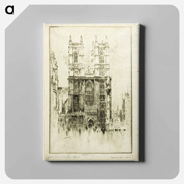 West Front, Westminster Abbey
 - ジョセフ ペネル Canvas.