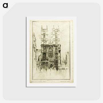 West Front, Westminster Abbey
 - ジョセフ ペネル Postcard.