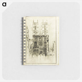 アートメモ帳-West Front, Westminster Abbey
 - ジョセフ ペネル Memo.