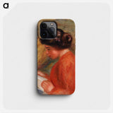 Young Woman Reading - Pierre Auguste Renoir Phone Case.