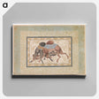 アートパネル-Two Camels Fighting
 - セントルイス美術館 Canvas.