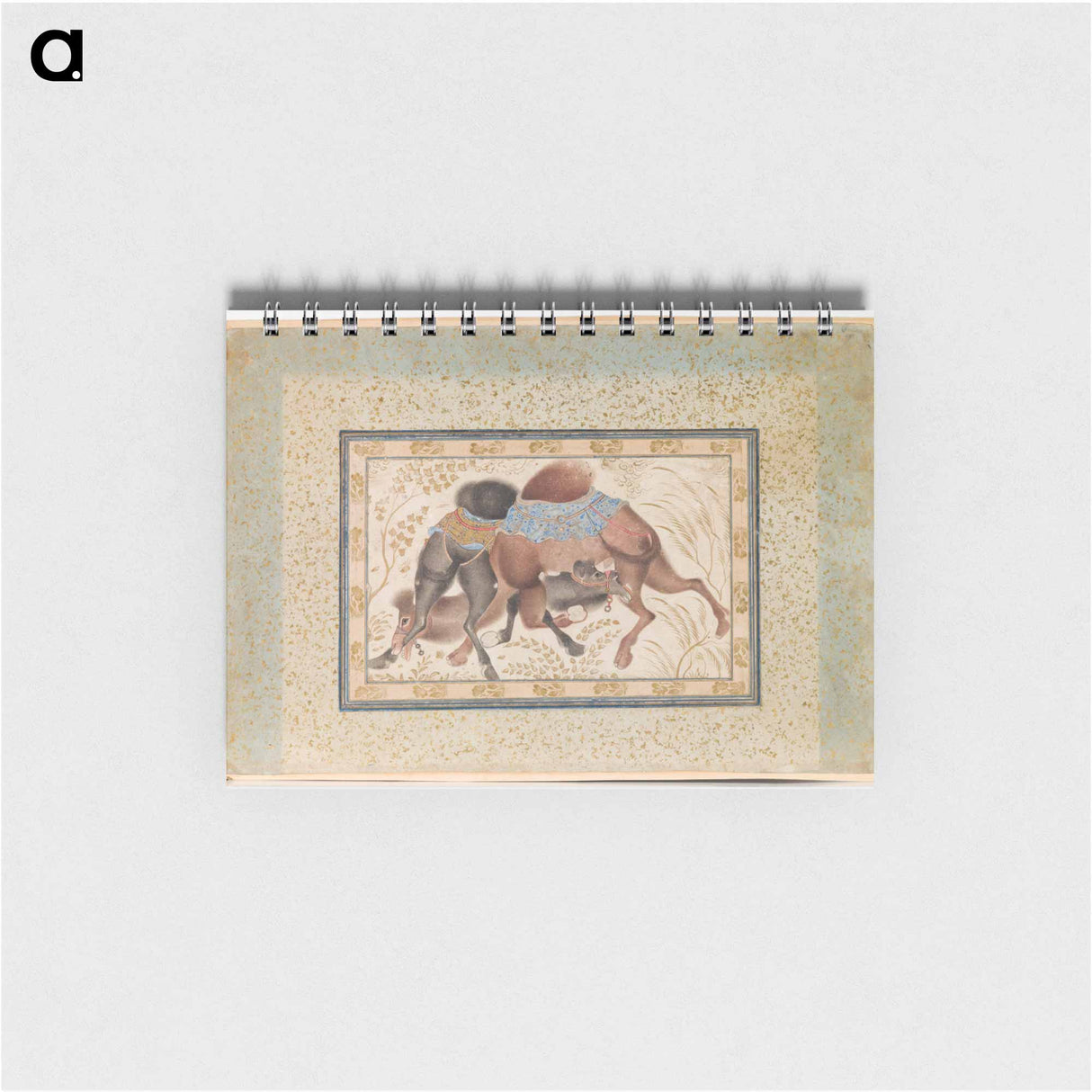 アートメモ帳-Two Camels Fighting
 - セントルイス美術館 Memo.