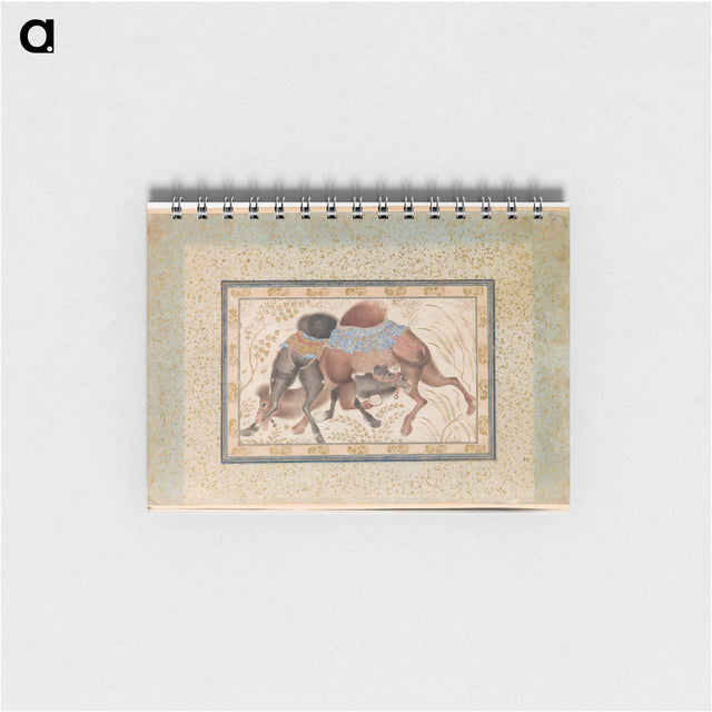 アートメモ帳-Two Camels Fighting
 - セントルイス美術館 Memo.