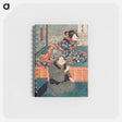 アートメモ帳-Arashi Otohachi III as Makanaibaba Okuma, and Iwai Kumesaburō II as Manchō's Daughter Okoma
 - 歌川 国貞 Memo.