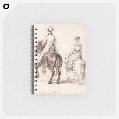 アートメモ帳-Two Riders Seen from Behind
 - イェール大学アートギャラリー Memo.