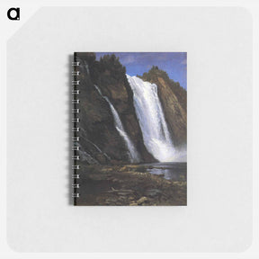アートメモ帳-Waterfall - アルバート ビアスタット Memo.