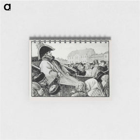 アートメモ帳-The general from the poem the ensign’s reminiscences of the fair - アルバート エーデルフェルト Memo.