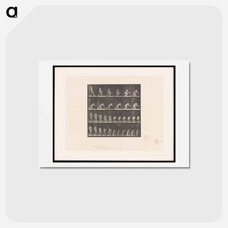 アートポストカード-Praying Woman
 - エドワード マイブリッジ Postcard.