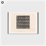 アートポストカード-Praying Woman
 - エドワード マイブリッジ Postcard.