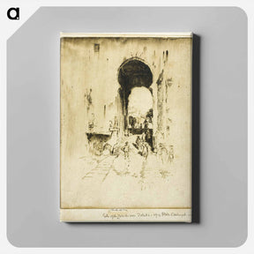 アートパネル-Gate of the Zocodovar, Toledo
 - ジョセフ ペネル Canvas.