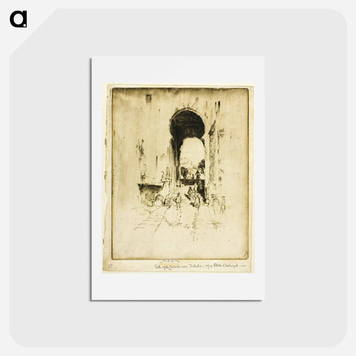 Gate of the Zocodovar, Toledo
 - ジョセフ ペネル Postcard.