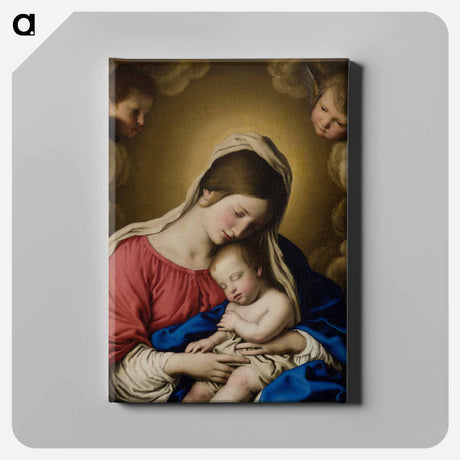アートパネル-Madonna and Child
 - セントルイス美術館 Canvas.