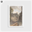 アートポストカード-St. George's Chapel and The Castle Wall From Bier Lane
 - イェール大学アートギャラリー Postcard.