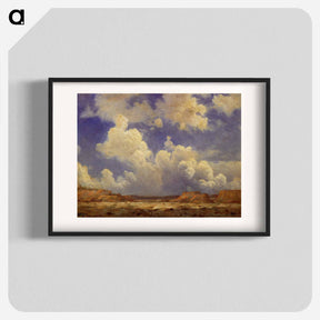 アートポスター-Western Landscape - アルバート ビアスタット Poster.