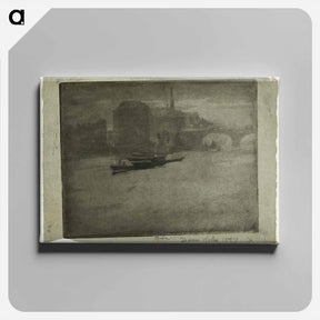 アートパネル-Mist on the Thames
 - ジョセフ ペネル Canvas.