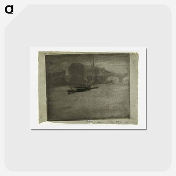Mist on the Thames
 - ジョセフ ペネル Postcard.