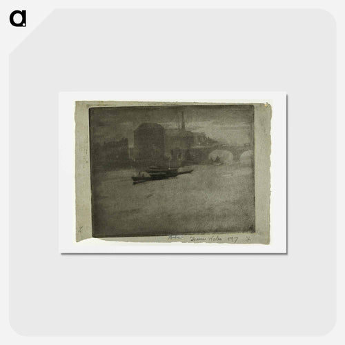 Mist on the Thames
 - ジョセフ ペネル Postcard.