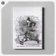 アートパネル-Swell Struggling With The Cig'rette Poisoner
 - 国立医学図書館 Canvas.
