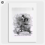 アートポスター-Swell Struggling With The Cig'rette Poisoner
 - 国立医学図書館 Poster.