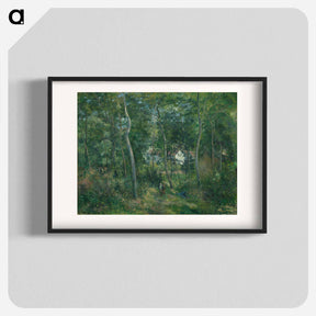 アートポスター-Edge of the Woods Near L'Hermitage, Pontoise
 - クリーブランド美術館 Poster.