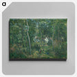 アートパネル-Edge of the Woods Near L'Hermitage, Pontoise
 - クリーブランド美術館 Canvas.