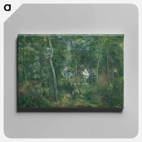 アートパネル-Edge of the Woods Near L'Hermitage, Pontoise
 - クリーブランド美術館 Canvas.