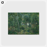アートポストカード-Edge of the Woods Near L'Hermitage, Pontoise
 - クリーブランド美術館 Postcard.
