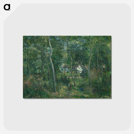 アートポストカード-Edge of the Woods Near L'Hermitage, Pontoise
 - クリーブランド美術館 Postcard.